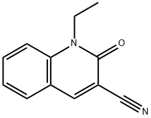 1-Ethyl-2-oxo-1,2-dihydro-quinoline-3-carbonitrile,59008-44-5,结构式
