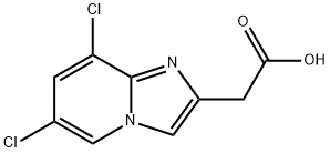 2-(6,8-dichloroimidazo[1,2-a]pyridin-2-yl)acetic acid|2-(6,8-二氯咪唑并[1,2-A]吡啶-2-基)乙酸