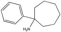 Cycloheptanamine, 1-phenyl-,59397-23-8,结构式