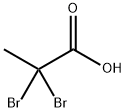 Propanoic acid, 2,2-dibromo- 化学構造式