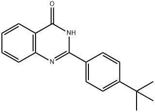 2-(4-tert-butylphenyl)quinazolin-4-ol,59455-93-5,结构式