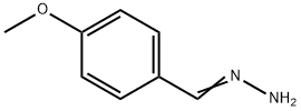 Benzaldehyde, 4-methoxy-, hydrazone 结构式
