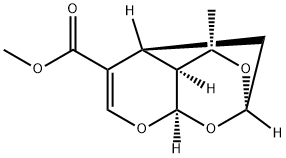 2,5-Methano-4H,5H-pyrano[2,3-d]-1,3- dioxin-6-carboxylic acid,4a,8a-dihydro-4-methyl-,methyl ester,(2R,4S,4aS,5S,8aR)-|脱水莫诺苷元
