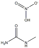 Urea, methyl-, mononitrate Struktur
