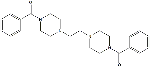 (ethane-1,2-diylbis(piperazine-4,1-diyl))bis(phenylmethanone),60013-06-1,结构式