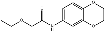 N-(2,3-dihydro-1,4-benzodioxin-6-yl)-2-ethoxyacetamide Structure