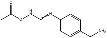 N-acetoxy-4-(aminomethyl)benzimidamide Structure