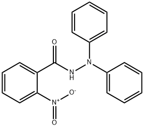 2-nitro-N',N'-diphenylbenzohydrazide Structure