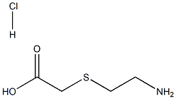 2-[(2-aminoethyl)sulfanyl]acetic acid hydrochloride Struktur