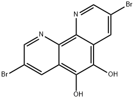 3,8-dibromo-1,10-dihydro-1,10-phenanthroline-5,6-dione Structure