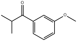 3'-メトキシ-2-メチルプロピオフェノン 化学構造式