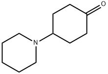 Cyclohexanone, 4-(1-piperidinyl)- Structure