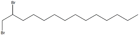 Tetradecane, 1,2-dibromo- Struktur