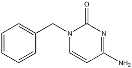 2(1H)-Pyrimidinone,4-amino-1-(phenylmethyl)- Struktur