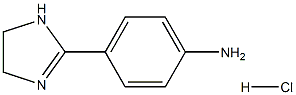 4-(4,5-Dihydro-1H-imidazol-2-yl)aniline hydrochloride Struktur