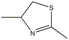 Thiazole, 4,5-dihydro-2,4-dimethyl- 化学構造式