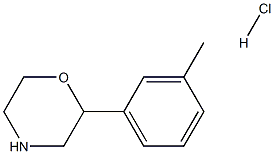 2-m-tolylmorpholine hydrochloride Structure