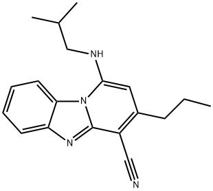 1-(isobutylamino)-3-propylbenzo[4,5]imidazo[1,2-a]pyridine-4-carbonitrile|