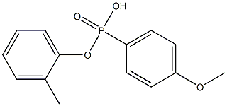 1-methoxy-4-[methyl(phenyl)phosphoryl]benzene 化学構造式