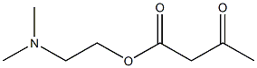 Butanoic acid, 3-oxo-, 2-(dimethylamino)ethyl ester 结构式