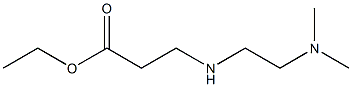 ethyl 3-{[2-(dimethylamino)ethyl]amino}propanoate, 61322-00-7, 结构式