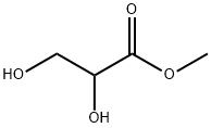 Propanoic acid, 2,3-dihydroxy-, methyl ester Structure