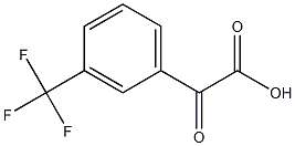 3-三氟甲基苯甲酰甲酸 结构式