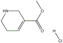 Methyl 1,2,5,6-Tetrahydropyridine-3-carboxylate Hydrochloride Structure
