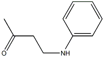 2-Butanone, 4-(phenylamino)- Structure