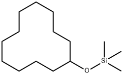 Silane, (cyclododecyloxy)trimethyl- Structure