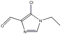 1H-Imidazole-4-carboxaldehyde, 5-chloro-1-ethyl- 化学構造式