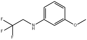 Benzenamine, 3-methoxy-N-(2,2,2-trifluoroethyl)-