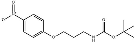 tert-Butyl (3-(4-nitrophenoxy)propyl)carbamate Structure