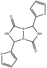 3,7-Di(2-thienyl)tetrahydro-1H,5H-[1,2,4]triazolo[1,2-a][1,2,4]triazole-1,5-dione|3,7-DI(2-THIENYL)TETRAHYDRO-1H,5H-[1,2,4]TRIAZOLO[1,2-A][1,2,4]TRIAZOLE-1,5-DIONE