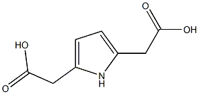 1H-Pyrrole-2,5-diacetic acid Structure