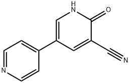 2-oxo-5-pyridin-4-yl-1H-pyridine-3-carbonitrile Structure