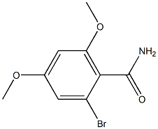 Benzamide, 2-bromo-4,6-dimethoxy- 化学構造式