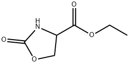 RS-2-恶唑烷酮-4-羧酸乙酯,62941-94-0,结构式