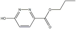 Propyl 6-hydroxypyridazine-3-carboxylate Struktur