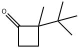 2-(叔丁基)-2-甲基环丁-1-酮, 63049-13-8, 结构式