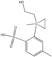 Cyclopropaneethanol,1-methyl-, 1-(4-methylbenzenesulfonate) Structure
