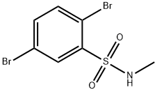 Benzenesulfonamide,2,5-dibromo-N-methyl- Structure