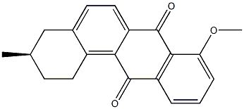 (3R)-8-methoxy-3-methyl-1,2,3,4-tetrahydrobenzo[a]anthracene-7,12-dione