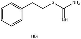 [(2-phenylethyl)sulfanyl]methanimidamide hydrobromide, 6326-49-4, 结构式