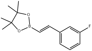 1,3,2-Dioxaborolane, 2-[(1E)-2-(3-fluorophenyl)ethenyl]-4,4,5,5-tetramethyl-|(E)-2-(3-氟苯乙烯基)-4,4,5,5-四甲基-1,3,2-二氧硼杂环戊烷