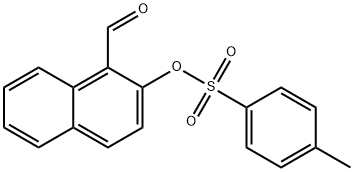 1-formylnaphthalen-2-yl 4-methylbenzenesulfonate Structure