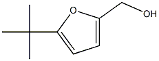 (5-tert-butylfuran-2-yl)methanol 化学構造式