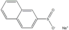 2-Naphthalenesulfinic acid, sodium salt,63735-42-2,结构式