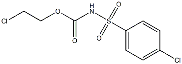 Carbamic acid,[(4-chlorophenyl)sulfonyl]-, 2-chloroethyl ester (9CI)