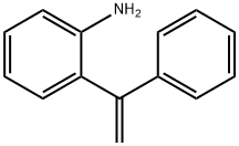 Benzenamine, 2-(1-phenylethenyl)-,64097-92-3,结构式